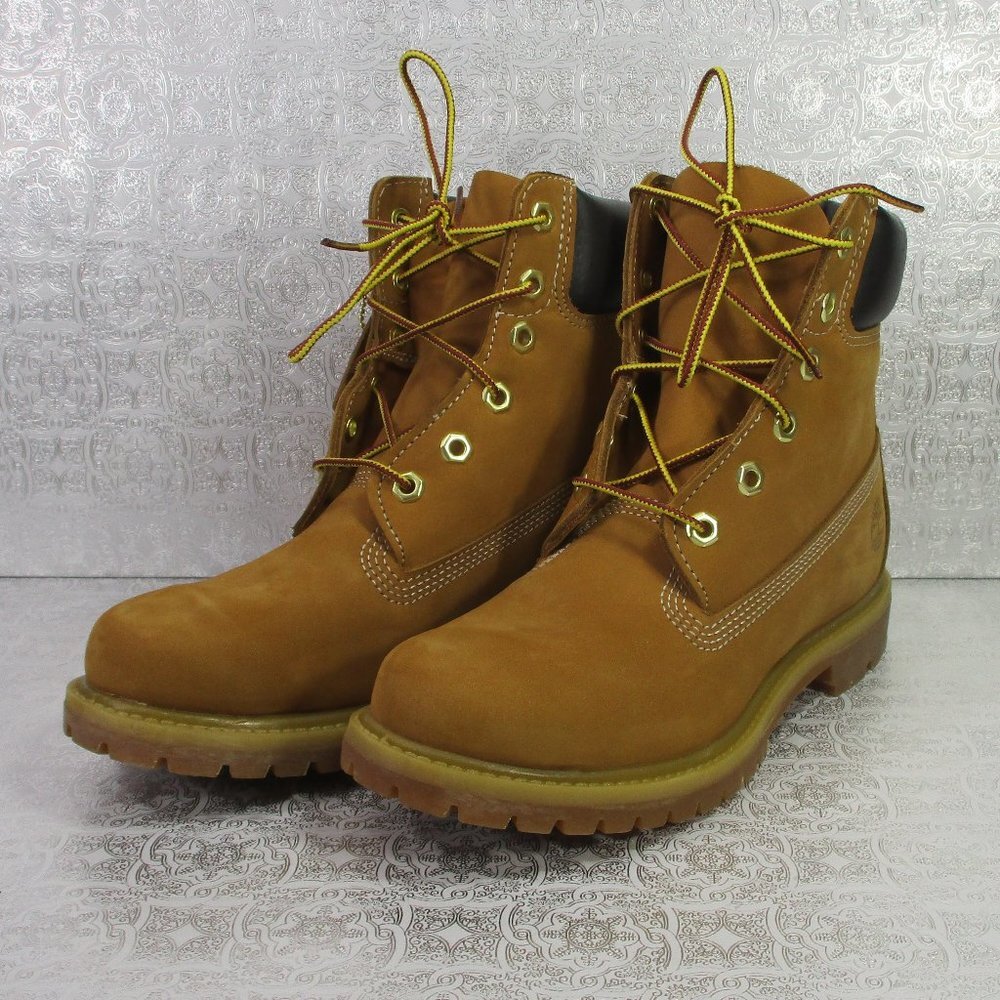 TIMBERLAND Tan Waterproof Boots NIB Size 7.5 - Picture 2 of 14